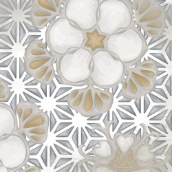 ДЕКОР FLORE GRIS 20X20 ОТ VIVES