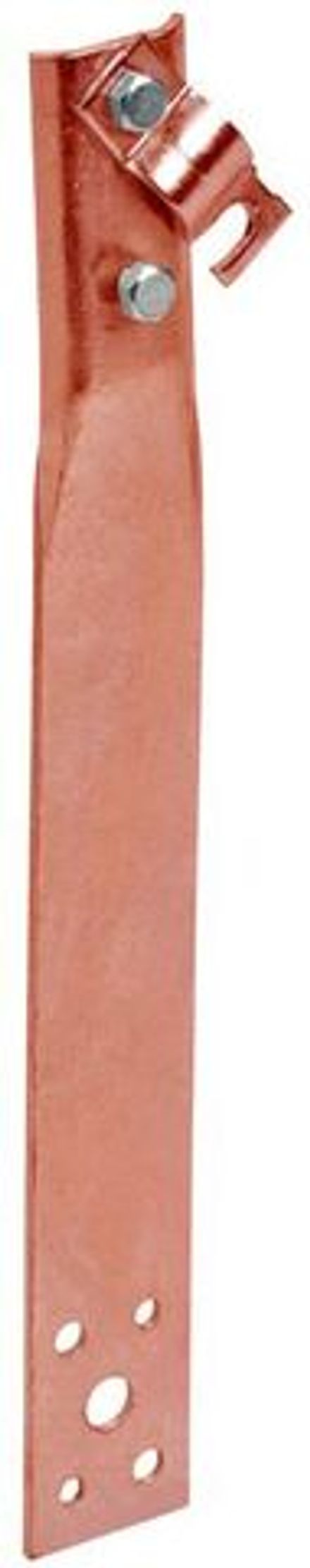 Держатель проводника круглого 6-10мм винт. прямой H=80мм медь IEK ZDP86-50-1-16-80