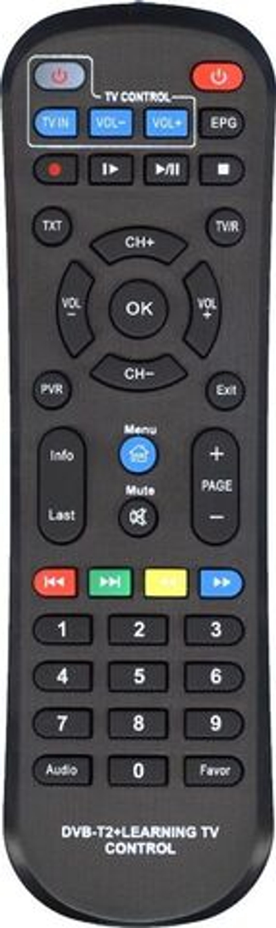 Пульт для WORLD VISION T62A DVB-T2 (для цифровой приставки) обучаемый