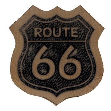 Нашивка Route 66 ( 5,5 х 5,5 )