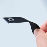 KUPO GC-2525BK Glove strap w/alligator clip & black label 25mm*25cm Ремешок для аксессуаров