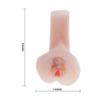 Мастурбатор-вагина Baile Rose с вибрацией, 18,3 см