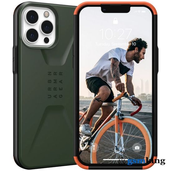 UAG Civilian Series Case for Apple iPhone 13 Pro Max Olive (Зелёный)11316D117272