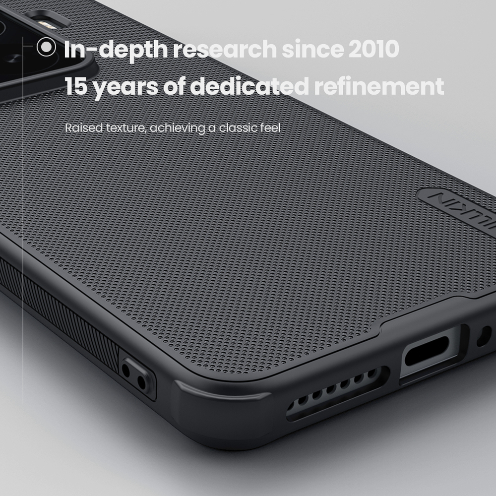 Противоударный чехол от Nillkin для смартфона Xiaomi 15 Pro, серия Super Frosted Shield Pro
