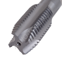 Метчик м/р М22х2,5 Р6М5К5/HSS-E ГОСТ 3266-81 TiCN, с прямой канавкой, с подточкой ТОЧИНТЕХ