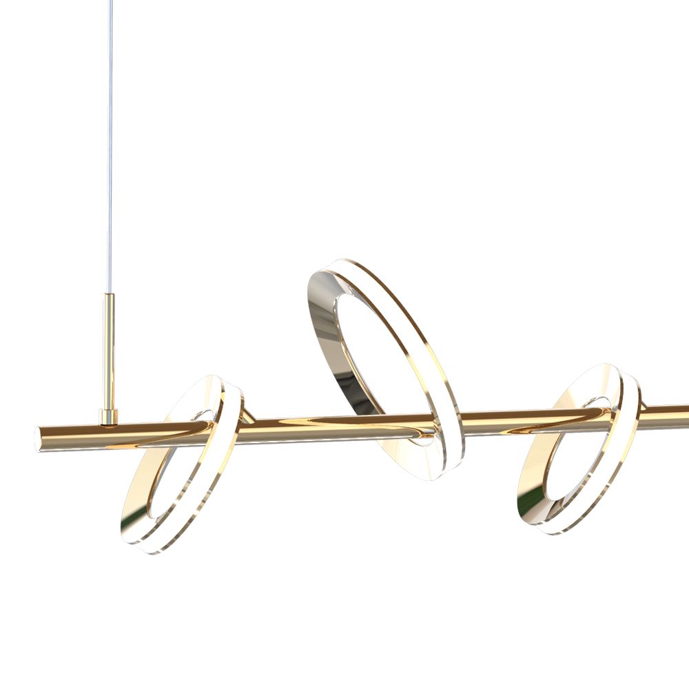 Люстра P0675-5D s-gold