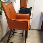 Полубарный стул SOHO коричневый