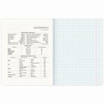 Тетрадь предметная VINTAGE 48 л., SoftTouch, ГЕОГРАФИЯ, клетка, подсказ, BRAUBERG, 405152