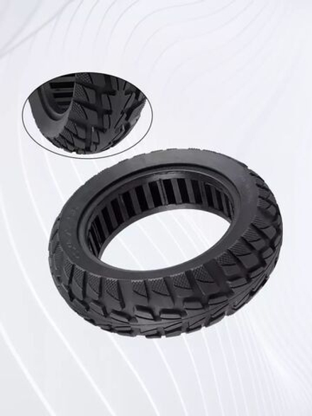 Литая бескамерная покрышка 10x2.7-6.5 для Kugoo G-Booster, M4 Pro Plus, G-Max, WS Taiga