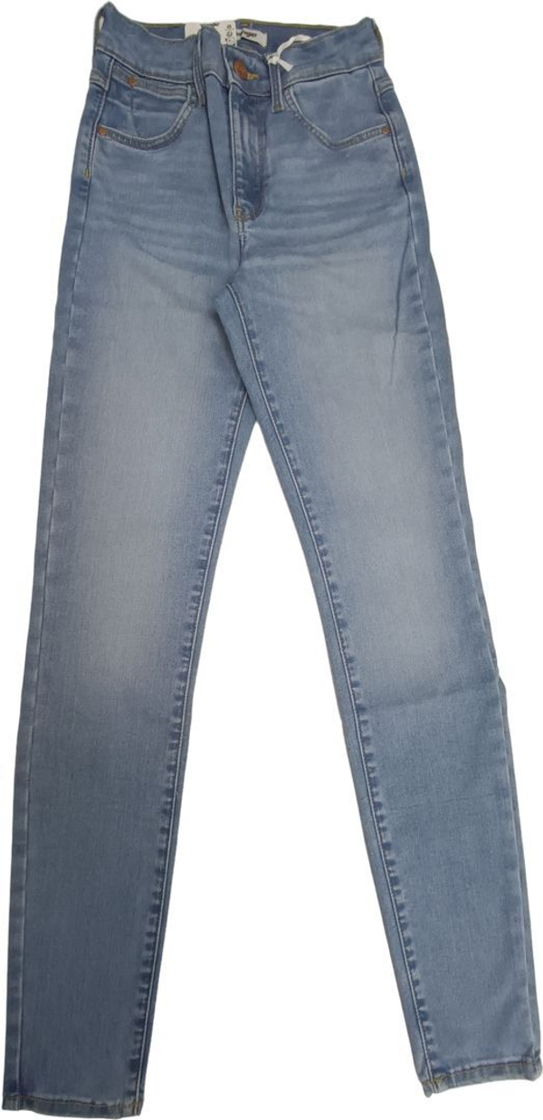 Джинсы Wrangler HIGH SKINNY LIGHT WASH голубой