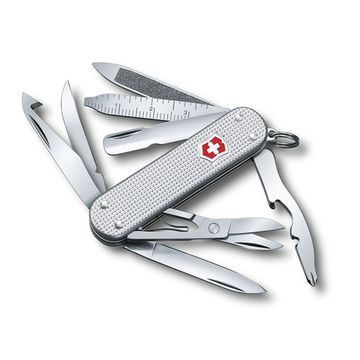 Складной нож Victorinox 0.6381.26 MiniChamp Alox c клинком из стали X55CrMo14, рукоять алюминиевый сплав Alox