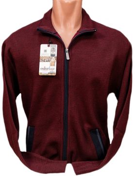 p-p 54-60. Жакет шерстяной "COLORBAR" Турция. Разъемный замок. BATAL