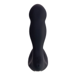 Черный вибростимулятор простаты 12,5см с пультом ДУ Erotist Toys Mounto