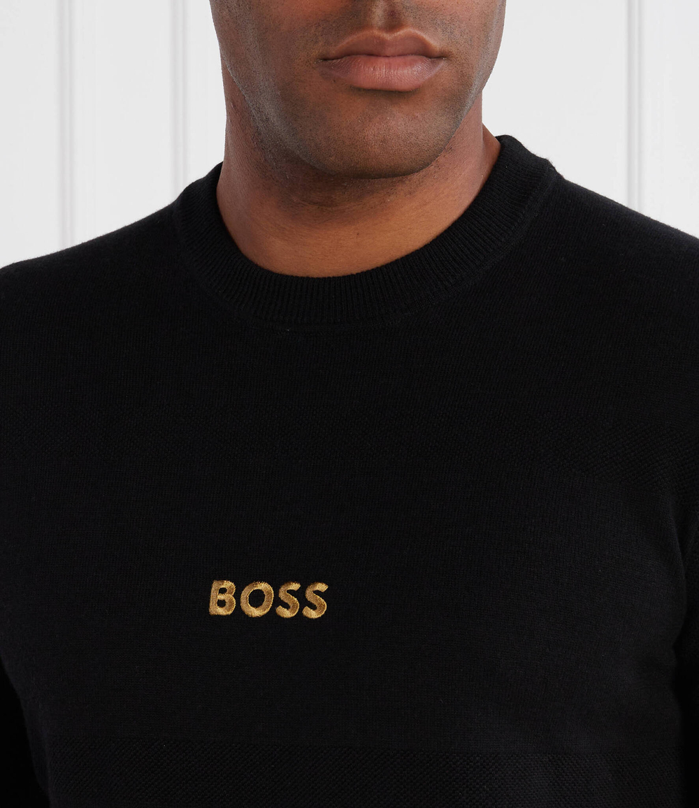 Свитер Roldan BOSS GREEN - черный(50482395)