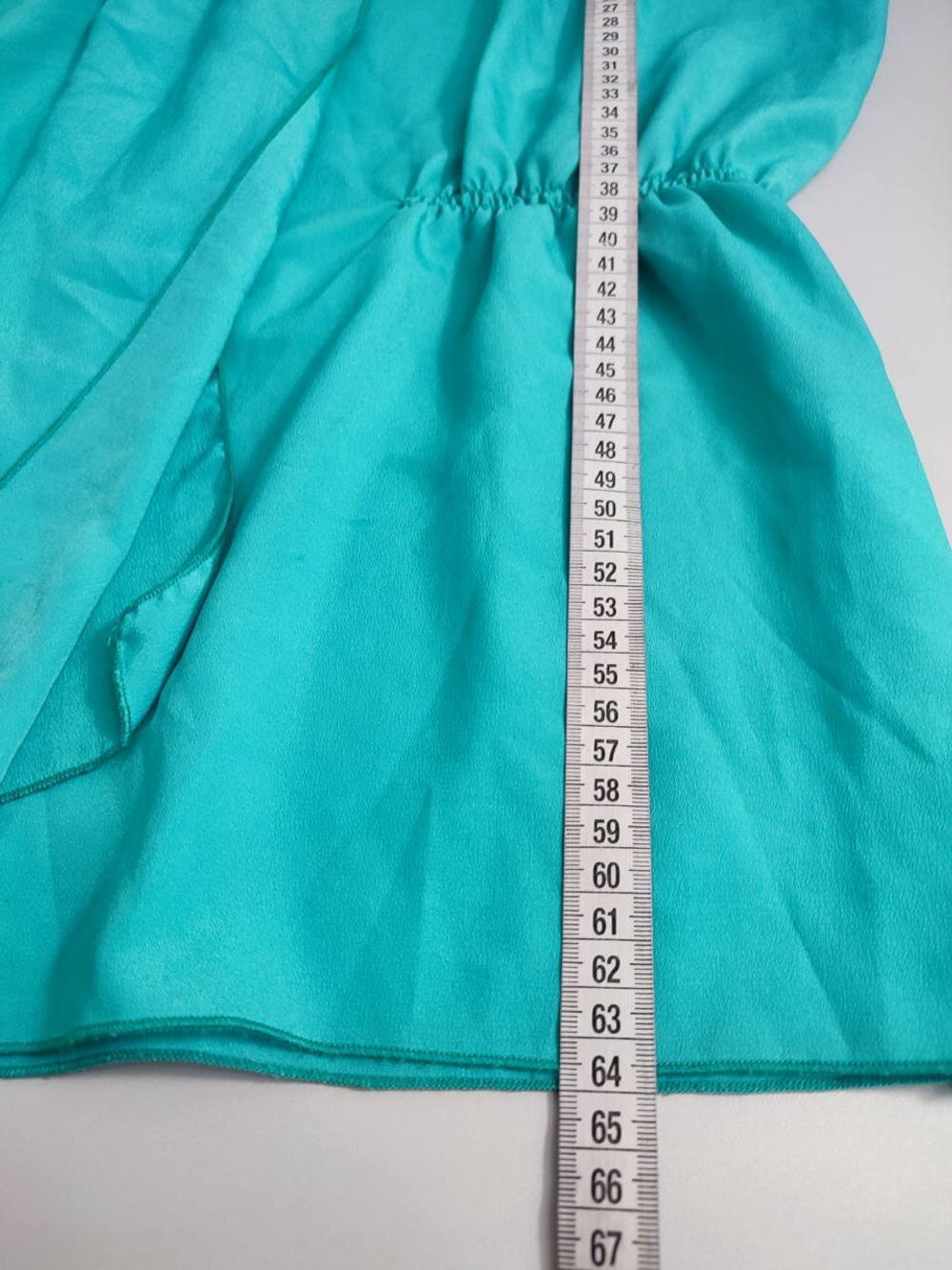 Блузка  Select бирюзовая 48 размер