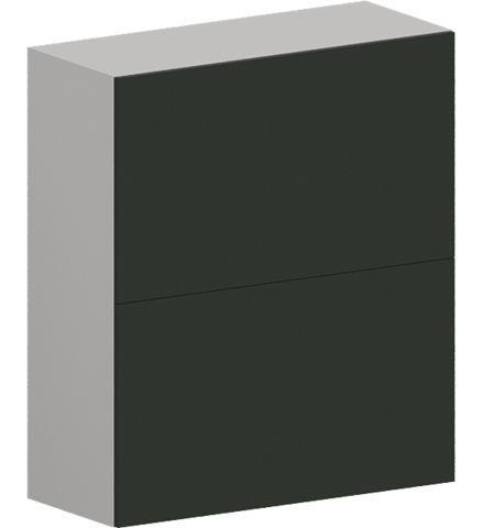 Кухня Модуль ШВГ 802Г Ликата / Насыщенно-зеленый