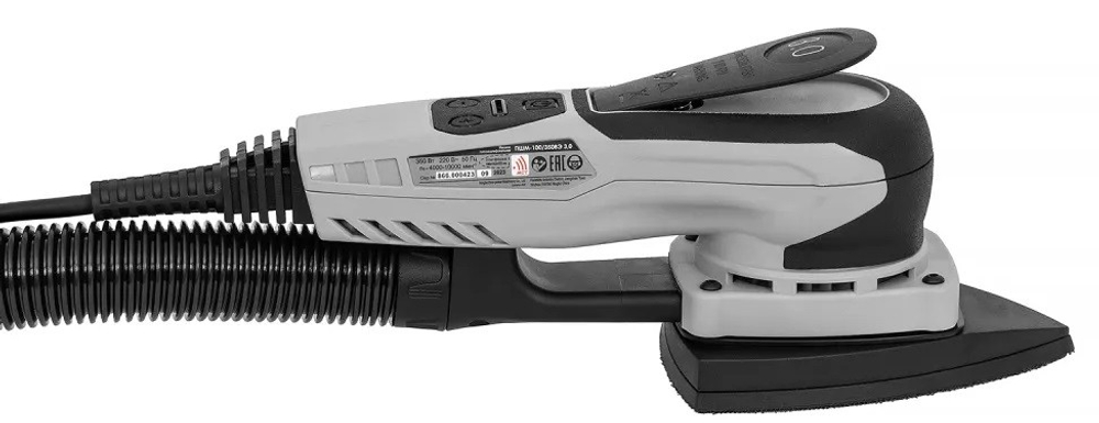 Виброшлифмашина ИНТЕРСКОЛ ПШМ-100/350ВЭ 3,0 бесщеточная 866.1.0.70