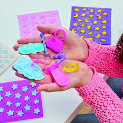 Play-Doh - Пластилин BARBIE Блеск и драгоценности Дополнительный набор G1364