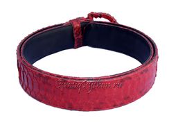 Ремень из кожи питона AC-5