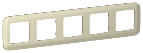 FLITE Рамка 5-местная РУ-5-А-ФлШ шампань IEK