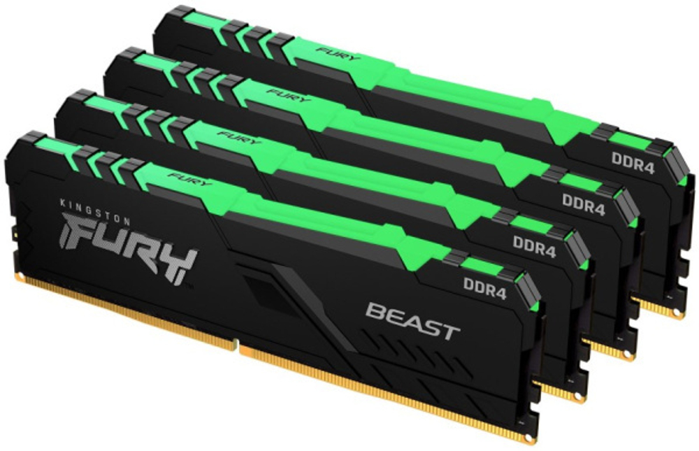 Модуль памяти DDR4 128GB (4*32GB) Kingston FURY KF432C16BB2AK4/128