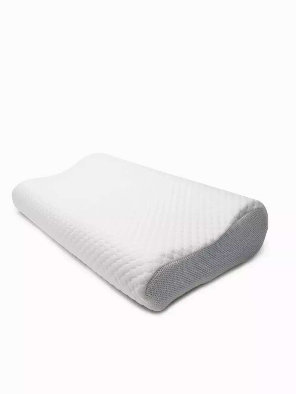 Анатомическая подушка с валиками memory foam 61*35