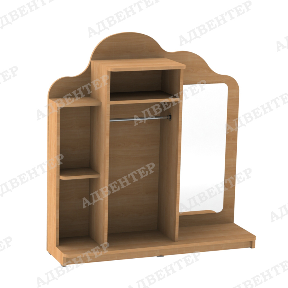 Игровая зона УГОЛОК РЯЖЕНИЯ с зеркалом