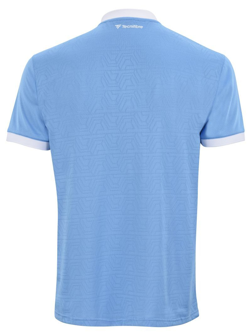 Футболка для мальчика теннисная Tecnifibre Team Mesh Polo - azur