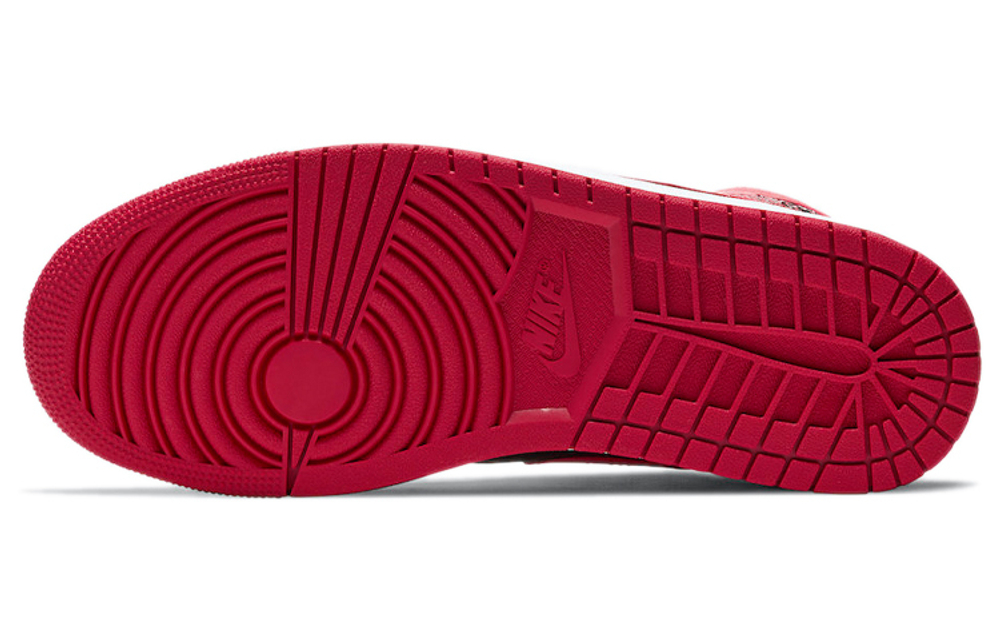 Кроссовки Jordan Air Jordan 1 Mid "Red And Black"