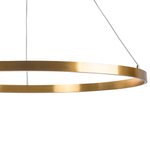 748053 Люстра SATURNO LED 75W 5800LM 70G ЗОЛОТО 3000-6000K