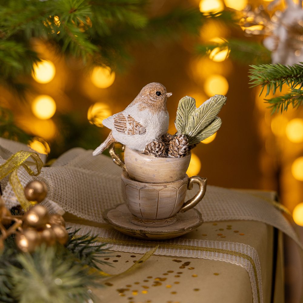 СТАТУЭТКА "ПТИЧКА" 9Х7Х10 СМ