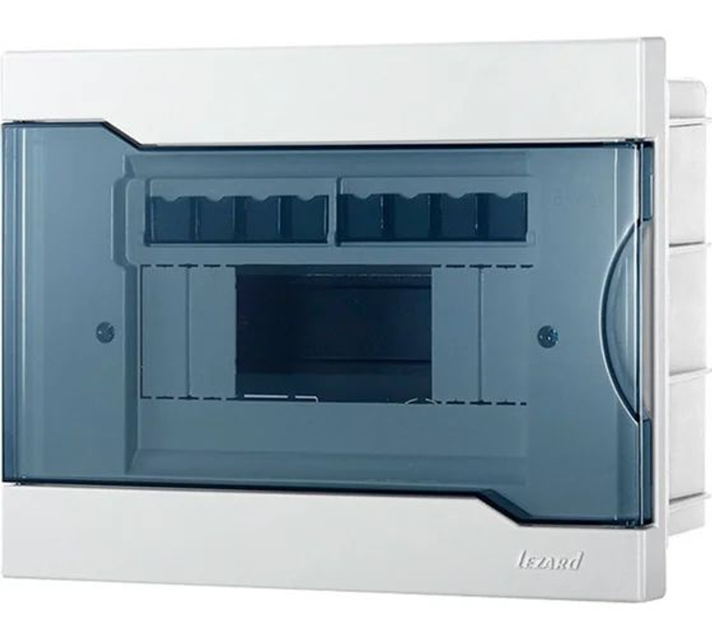 Бокс с прозрачной крышкой ЩРВ-П-8 для внутр.уст.8-и модульных устройств 730-1000-008