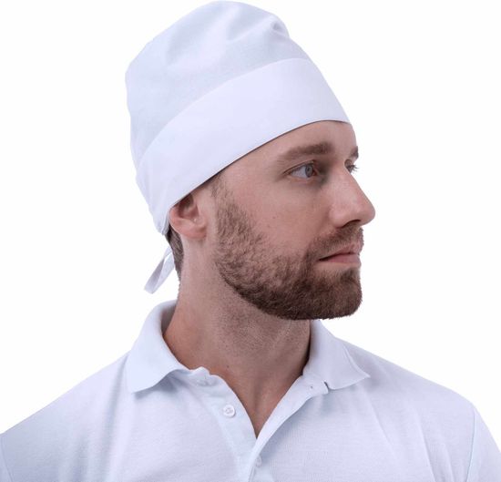 Шапочка хирурга (смесовая/белый)