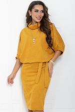 Платье Антония (горчица) П11883 LT Collection