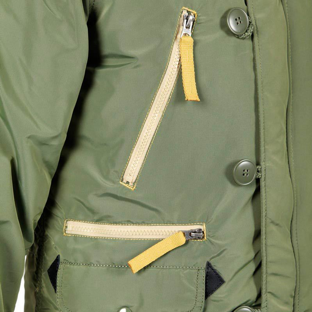 Куртка Аляска - N-3B Inclement Parka (оливковая - D.green)