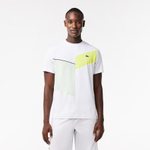 Одежда для тенниса Мужская, Футболка LACOSTE REGULAR FIT SEAMLESS TENNIS T SHIRT .