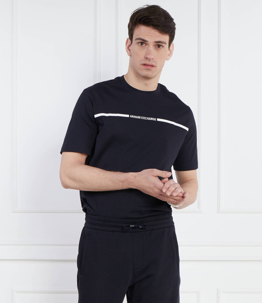 Футболка Armani Exchange - темно-синий(3DZTLG ZJ9JZ)
