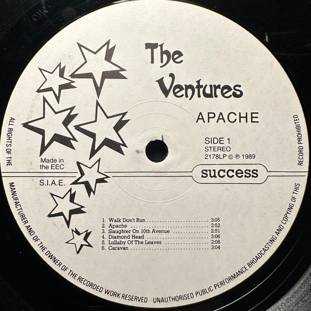 The Ventures- Apache (Европа 1989г.)