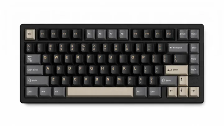 WOBKEY Rainy 75 Pro Anodized Black