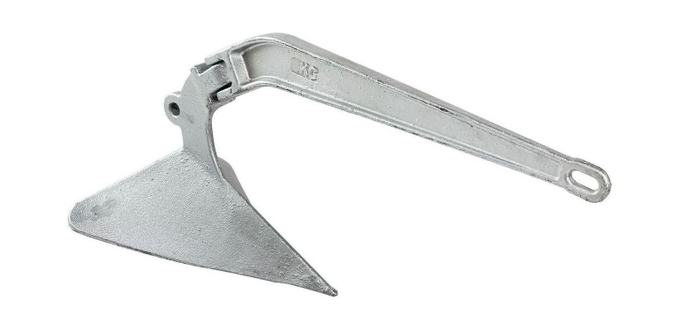 Якорь Плуг (CQR) 9 кг, оцинкованный Marine Rocket