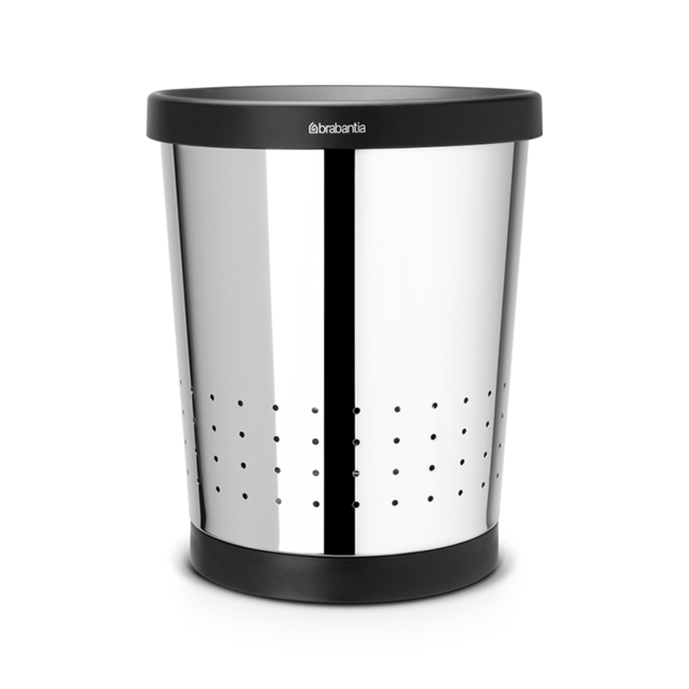 Корзина для бумаг 11л Brabantia Стальной полированный