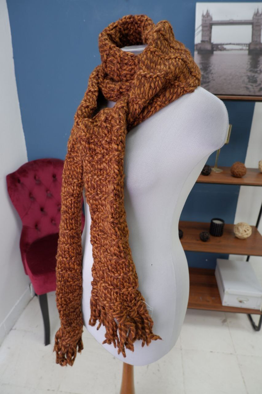 Шарф зимний