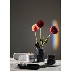 Блюдо сервировочное Marm, Ø20 см, белый мрамор