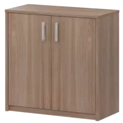 Стеллаж низкий закрытый А-302/А-602 Темный шимо 770x365x850 Арго