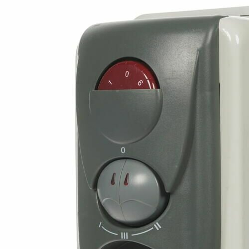 Масляный обогреватель Oasis BВ-15T, 7 секций, 15 м², 3 режима, белый, колеса