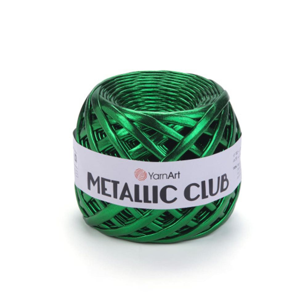 Пряжа Metallic Club, 180г, 55м, 100%полиэстер (цена за 1 шт)