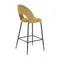 Полубарный стул Mahalia 63 см горчичный