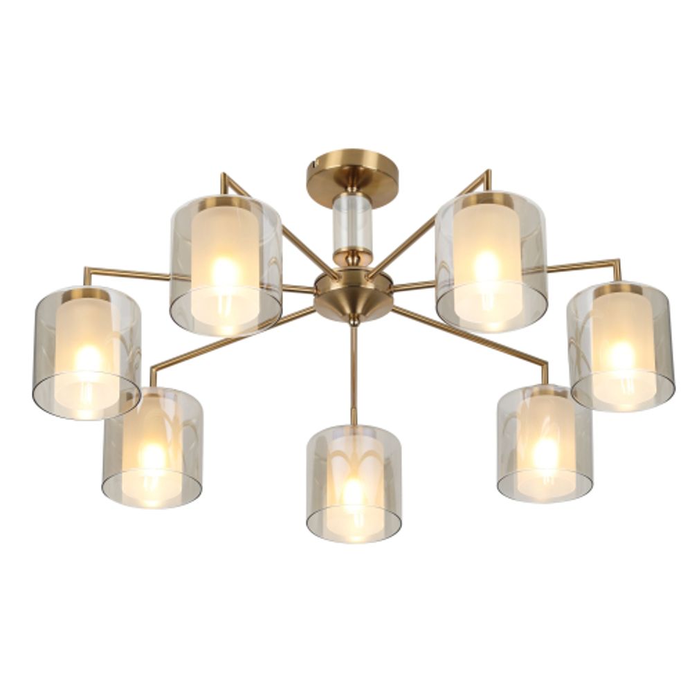 Люстра Rivoli   3166-307 7 х Е14 40 Вт модерн