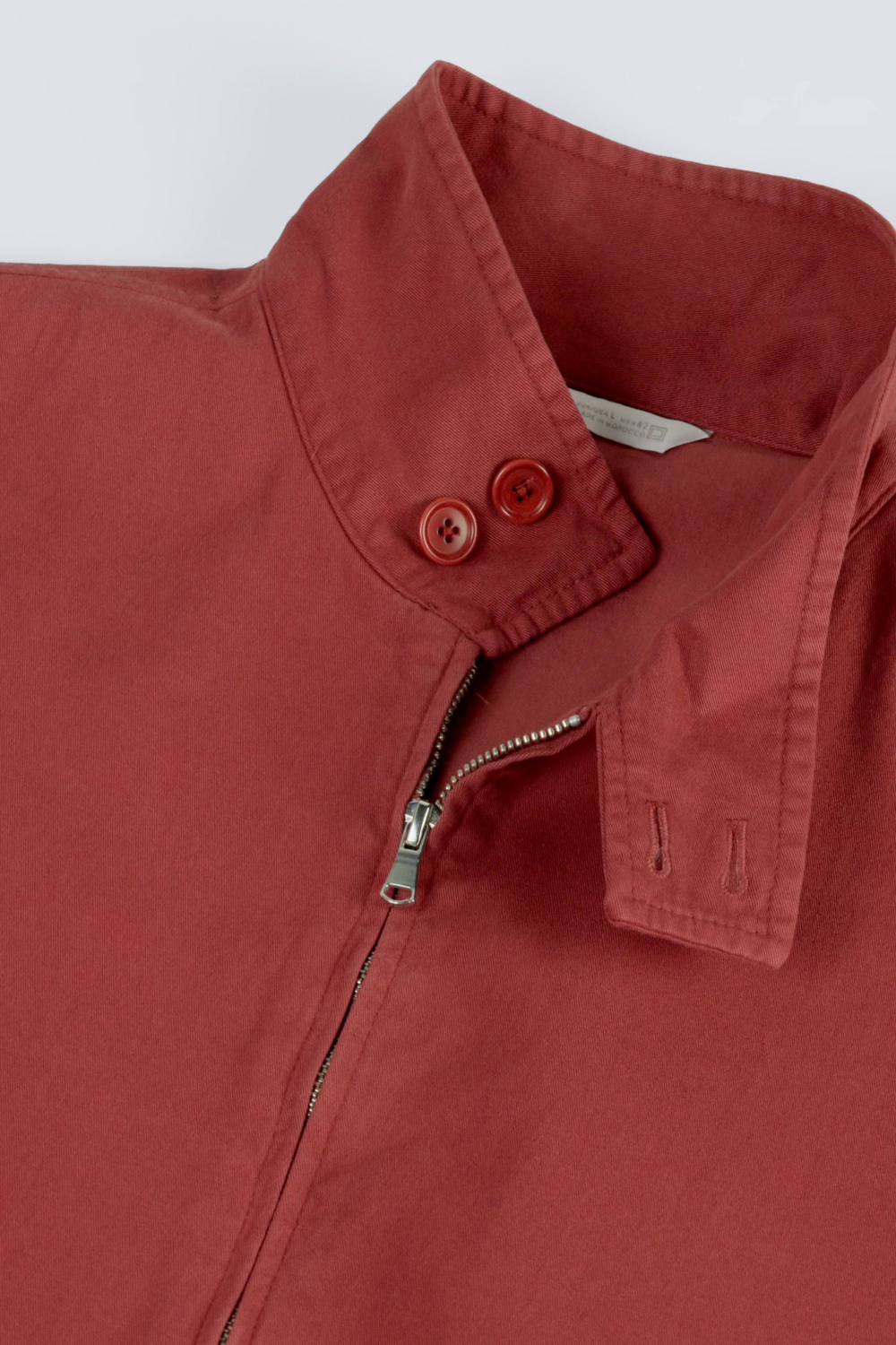 ZARA ЛЕГКАЯ ХЛОПКОВАЯ КУРТКА, ТЕМНО-РОЗОВЫЙ