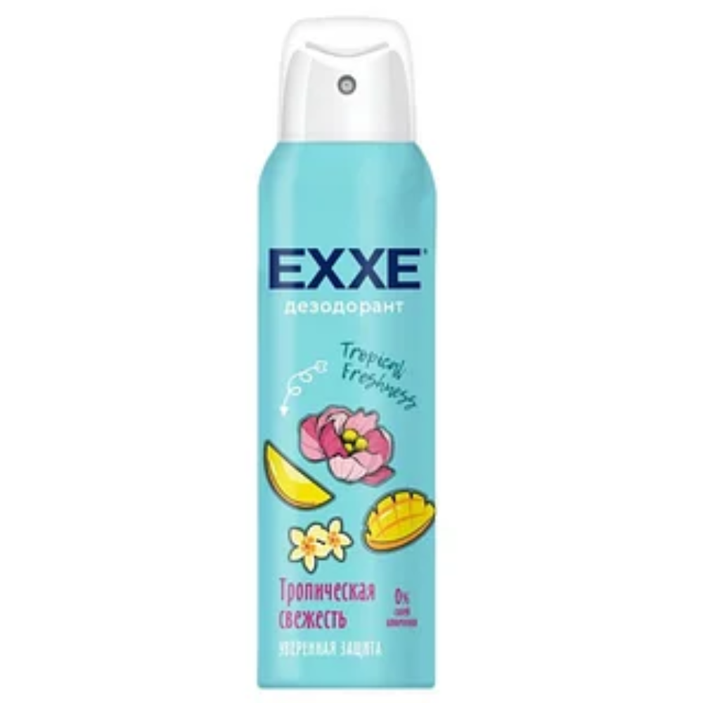 Женский дезодорант Exxe Тропическая свежесть 150 мл